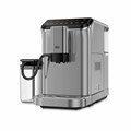 Кофемашина BQ (БИ-КЬЮ) CM6000, 1350 Вт, объем 1,5 л, автокапучинатор, серебристая, 86199065 457496