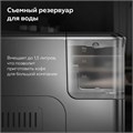 Кофемашина BQ (БИ-КЬЮ) CM6000, 1350 Вт, объем 1,5 л, автокапучинатор, серебристая, 86199065 457496