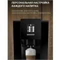 Кофемашина POLARIS PACM 2060AC, 1500 Вт, объем 2 л, автокапучинатор, черная, 60836 456724