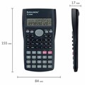 Калькулятор инженерный BRAUBERG SC-82MS (158х85 мм), 240 функций, 10+2 разрядов, темно-синий, 271721 271721
