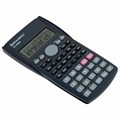 Калькулятор инженерный BRAUBERG SC-82MS (158х85 мм), 240 функций, 10+2 разрядов, темно-синий, 271721 271721