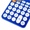 Калькулятор настольный BRAUBERG STYLE-12-BL (157х106 мм), 12 разрядов, двойное питание, СИНИЙ, 272966 272966
