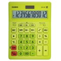 Калькулятор настольный CASIO GR-12С-GN (210х155 мм), 12 разрядов, двойное питание, САЛАТОВЫЙ, GR-12C-GN-W-EP 250443