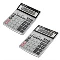 Калькулятор настольный металлический STAFF STF-1712 (200х152 мм), 12 разрядов, двойное питание, 250121 250121