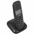 Радиотелефон GIGASET A170, память 50 номеров, АОН, повтор, часы, черный, S30852H2802S301 263101