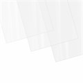 Обложки пластиковые для переплета БОЛЬШОЙ ФОРМАТ А3, КОМПЛЕКТ 100 шт., 200 мкм, прозрачные, BRAUBERG, 530936 530936