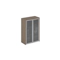 Шкаф для документов средний со стеклянными дверями 210521