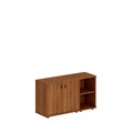 Шкаф комбинированный низкий (закрытый + стеллаж узкий) 1233