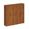 Шкаф комбинированный высокий (закрытый + закрытый узкий + закрытый) 1260